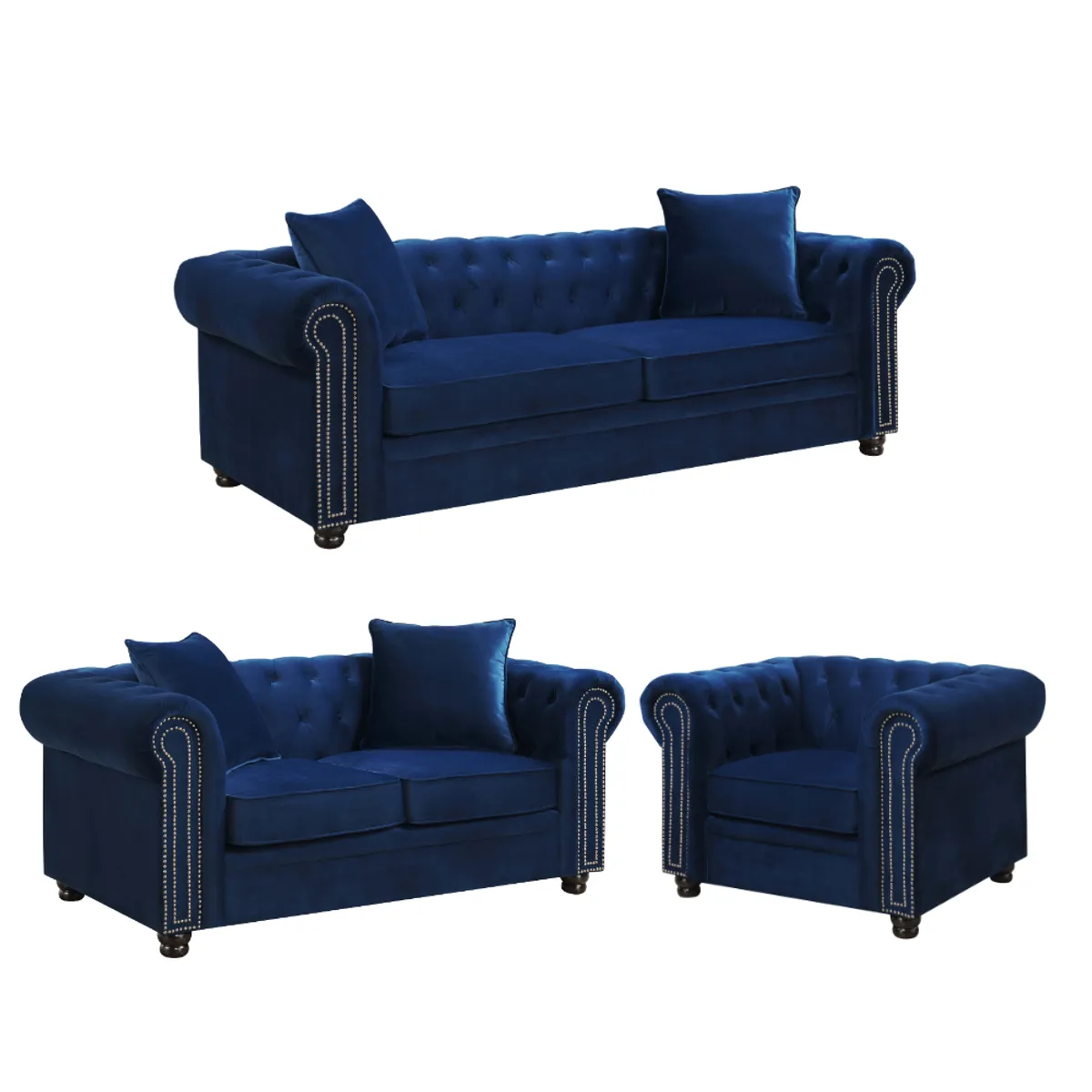 MODELARQ - SALA 3 2 1 LESLIE CHESTERFIELD