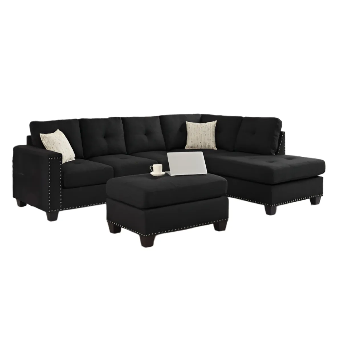 MODELARQ - SECCIONAL DERECHO LUANA Negro