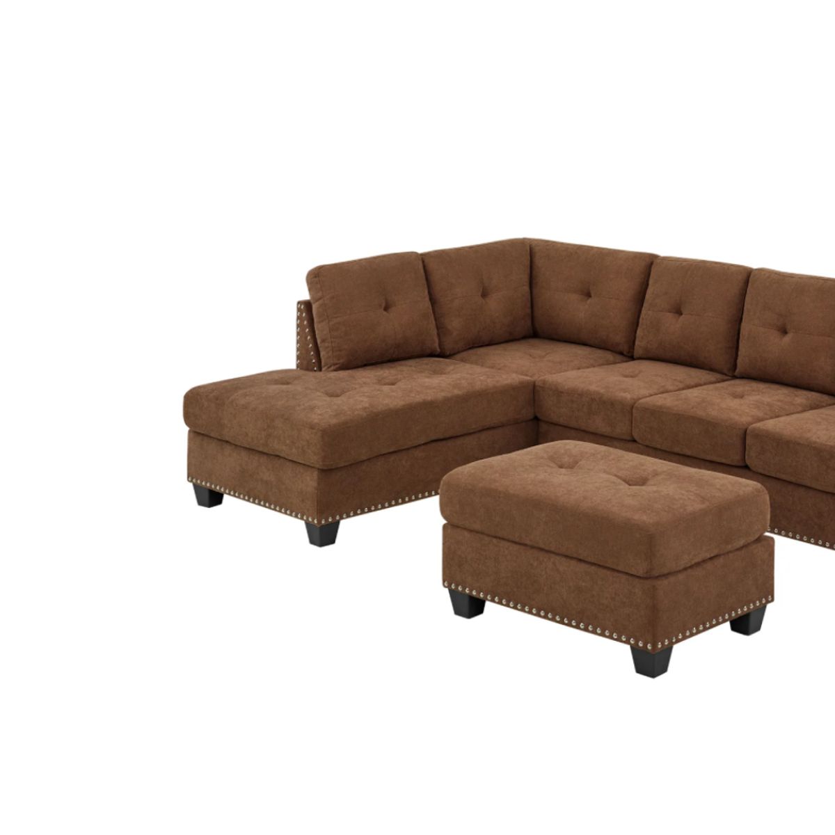 MODELARQ - SECCIONAL IZQUIERDO LUANA Chocolate