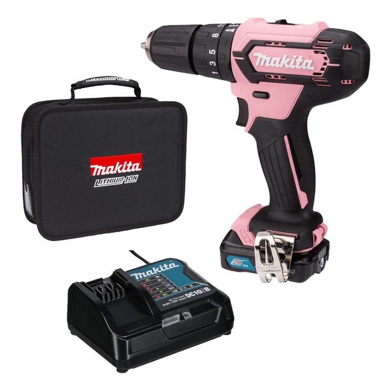 MAKITA - Taladro Percutor 3/8" 12V LXT Incl 1 Bat + Carg Makita HP333DSAP1