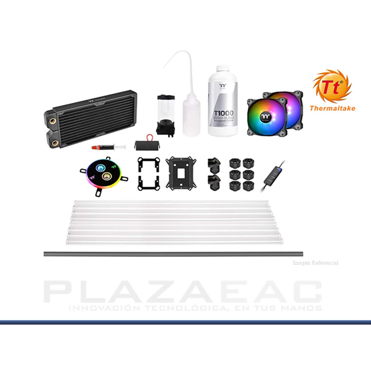 THERMALTAKE - REFRIGERACION LIQUIDA THERMALTAKE INTEL/AMD C240 P/N: CL-W242-CU12SW-A