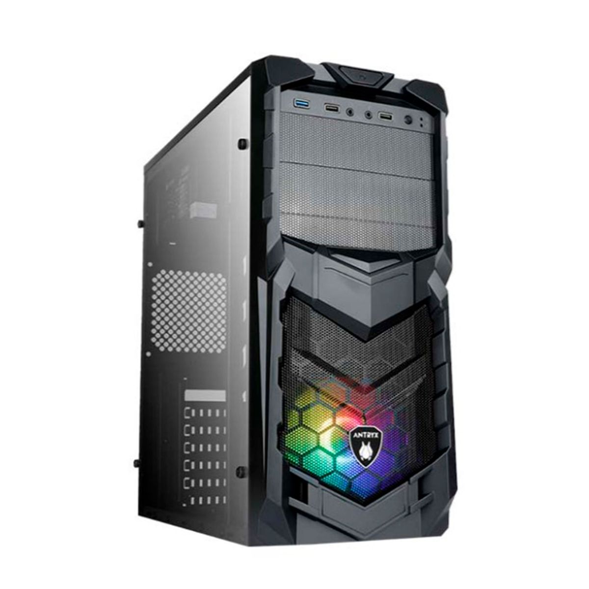 ANTRYX - CASE ANTRYX ELEGANT 670 C/VENTANA 350W USB 3.0 P/N: AC-E670P-350CP
