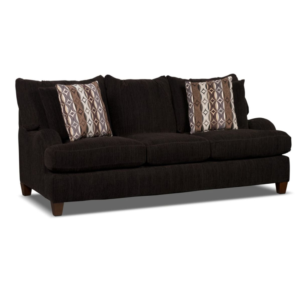 MODELARQ - SOFA 3 CUERPOS GALIA Marron oscuro