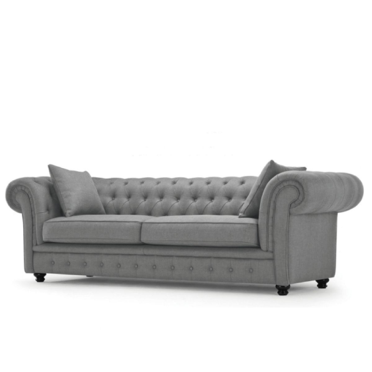 MODELARQ - SOFA 3 CUERPOS CHESTER GABRIEL Gris pizarra