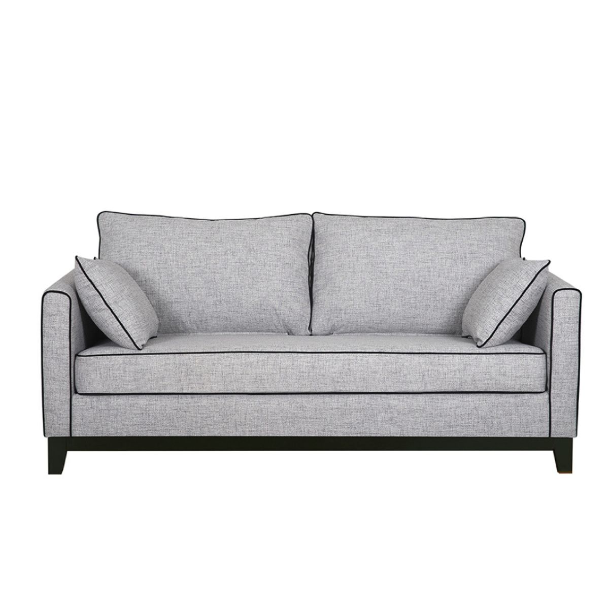 MODELARQ - SOFA 2 CUERPOS LIZATH Gris claro