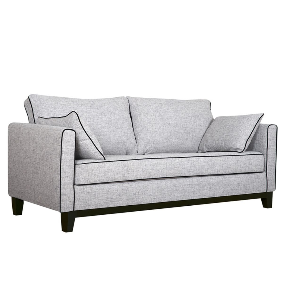 MODELARQ - SOFA 2 CUERPOS LIZATH Gris claro