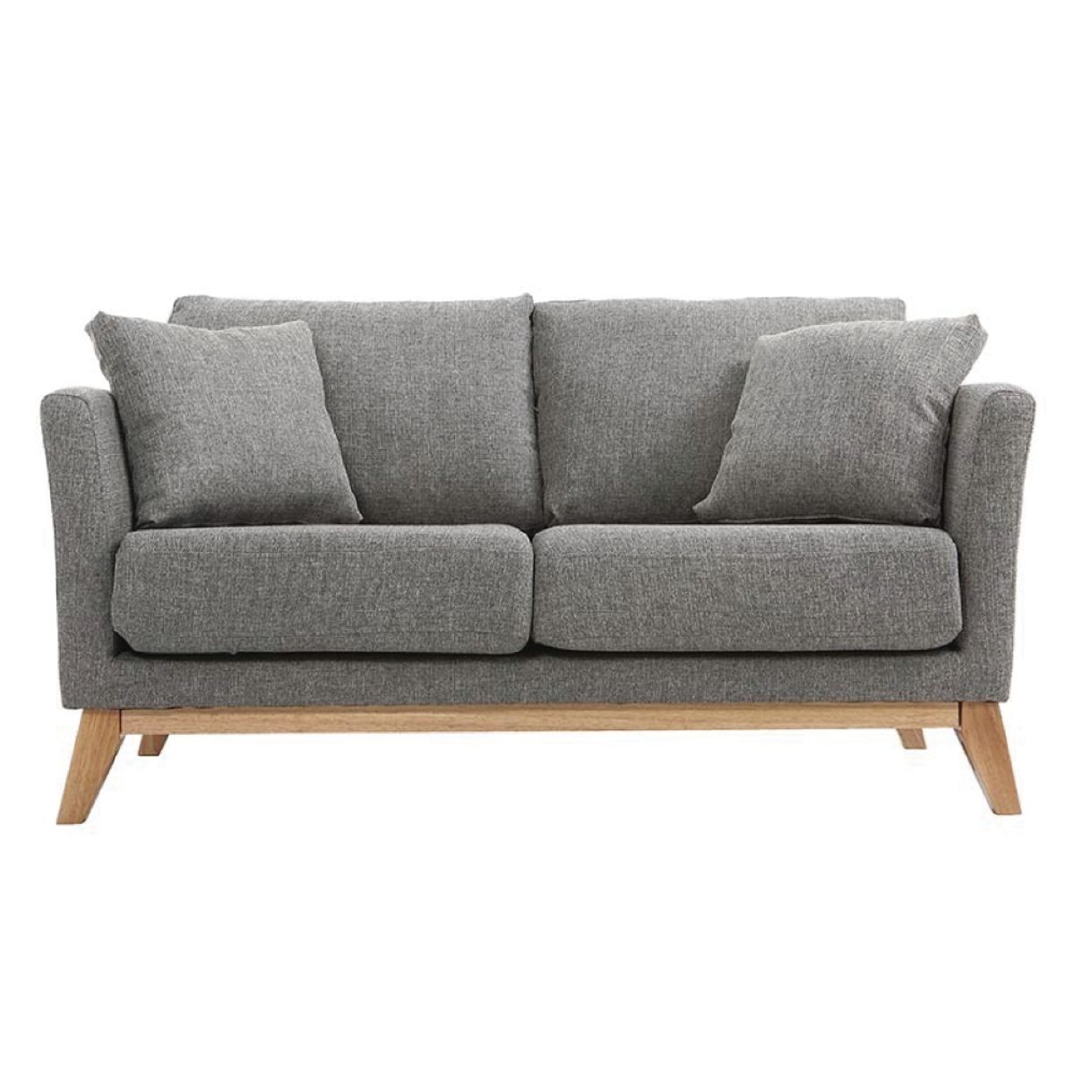 MODELARQ - SOFA 2 CUERPOS THOMAS Gris oscuro
