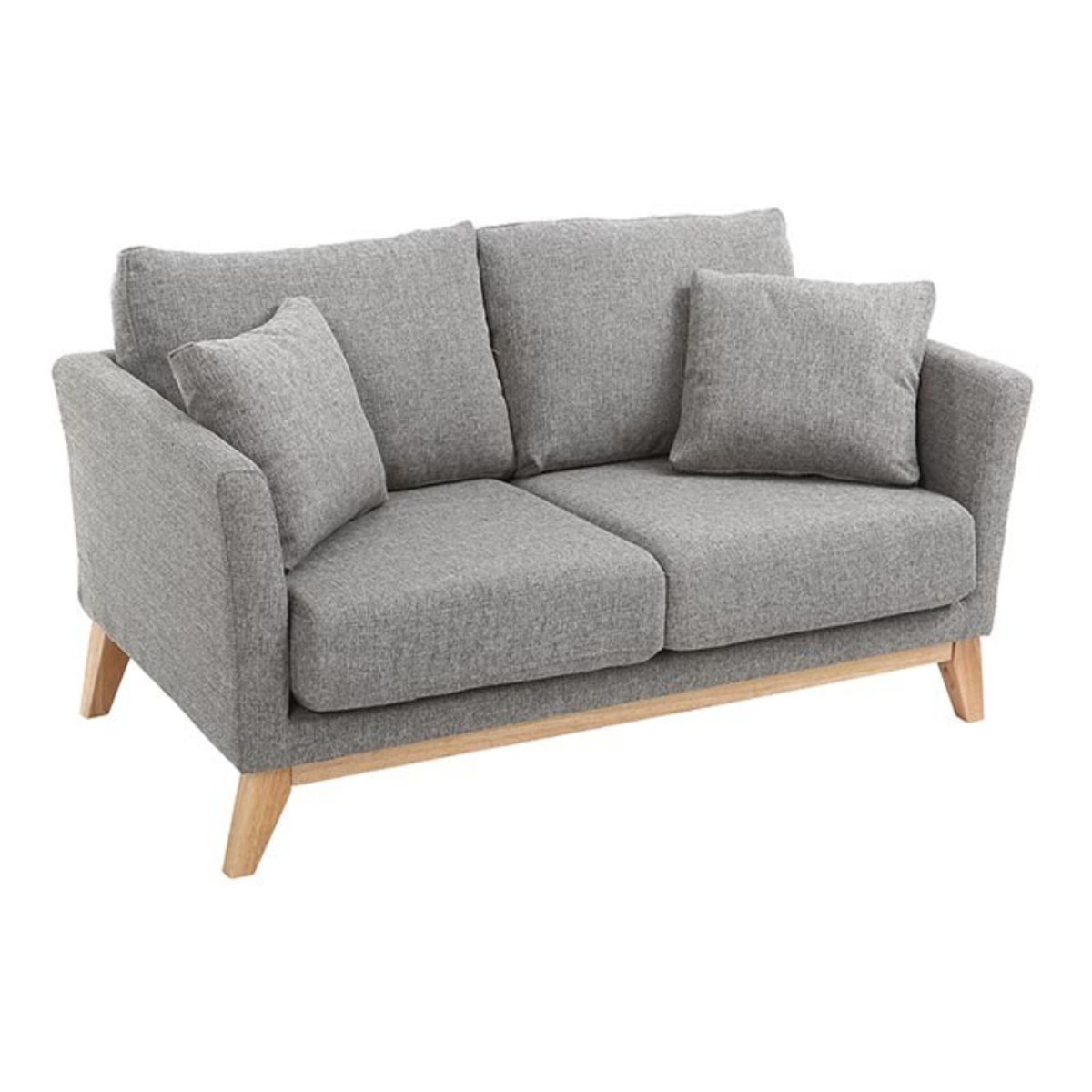 MODELARQ - SOFA 2 CUERPOS THOMAS Gris oscuro