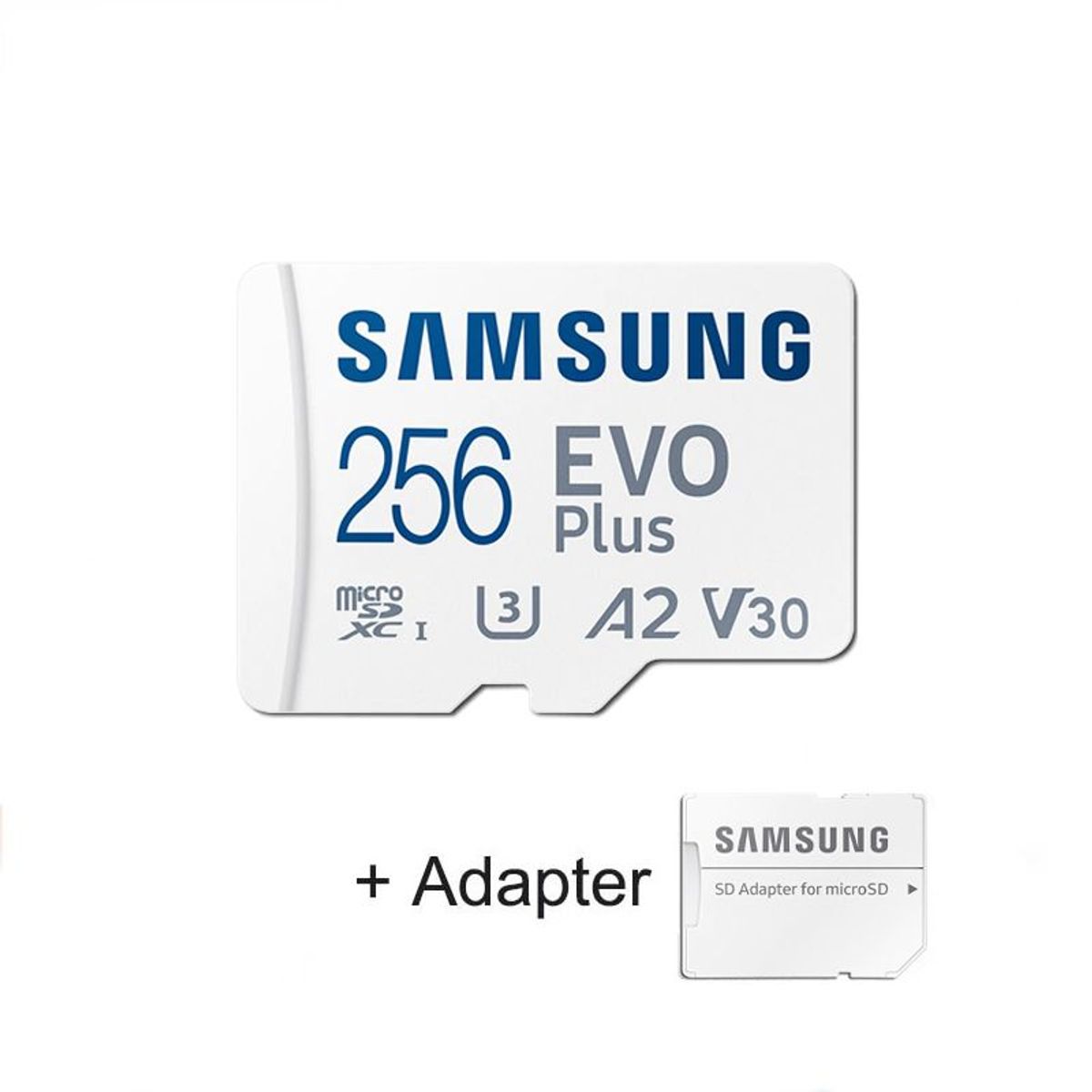SAMSUNG - Memoria MicroSD Samsung 256gb  Evo Plus 130MBs U3 A2 V30 4K