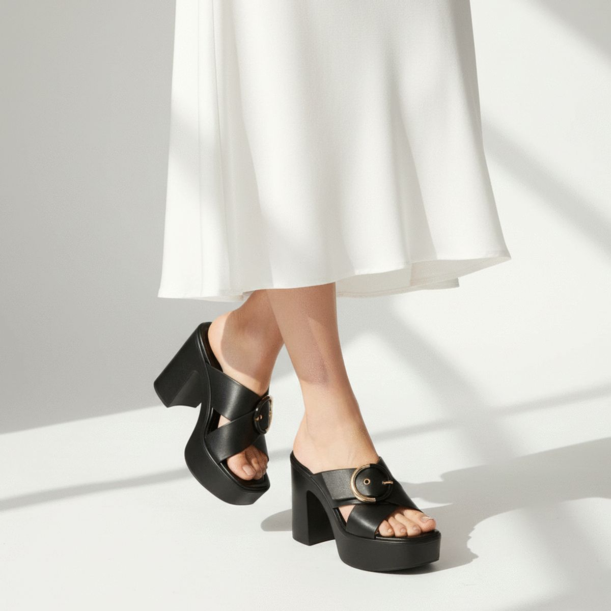 IMPULS - Sandalias Impuls Mujer Danna01 Negro