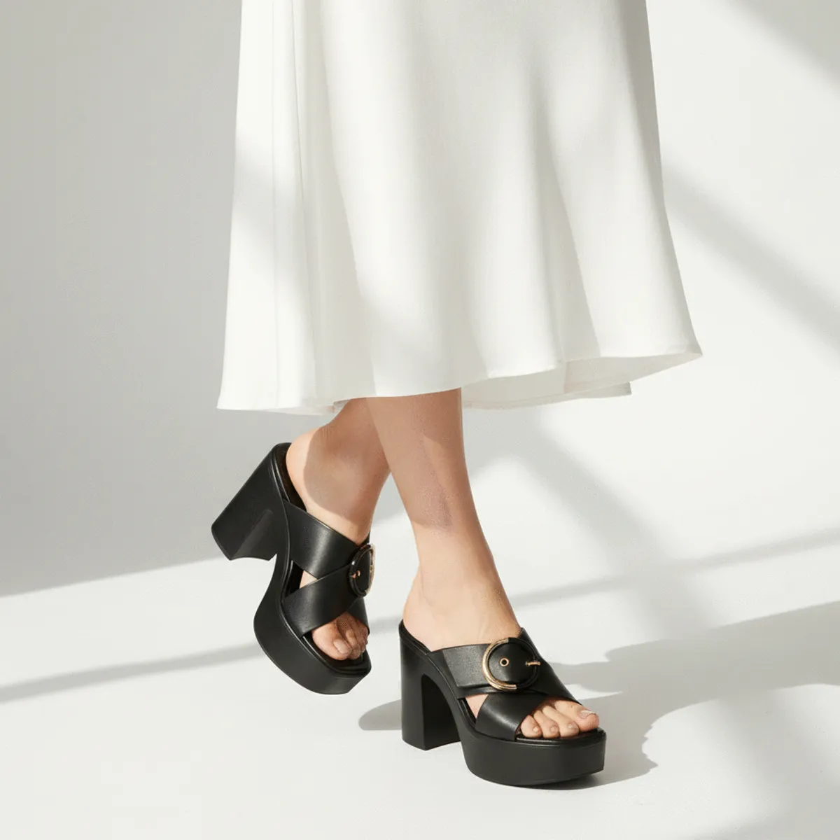 IMPULS - Sandalias Impuls Mujer Danna01 Negro