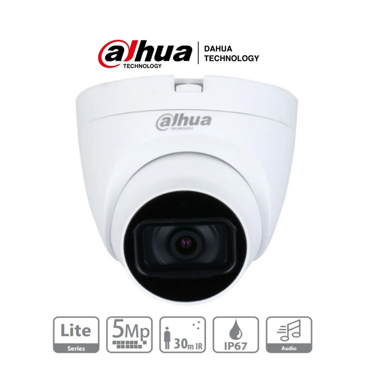 DAHUA - Camara Domo 1080p 2MP Full Hd Dahua HAC-HDW1200T-Z-A-S4