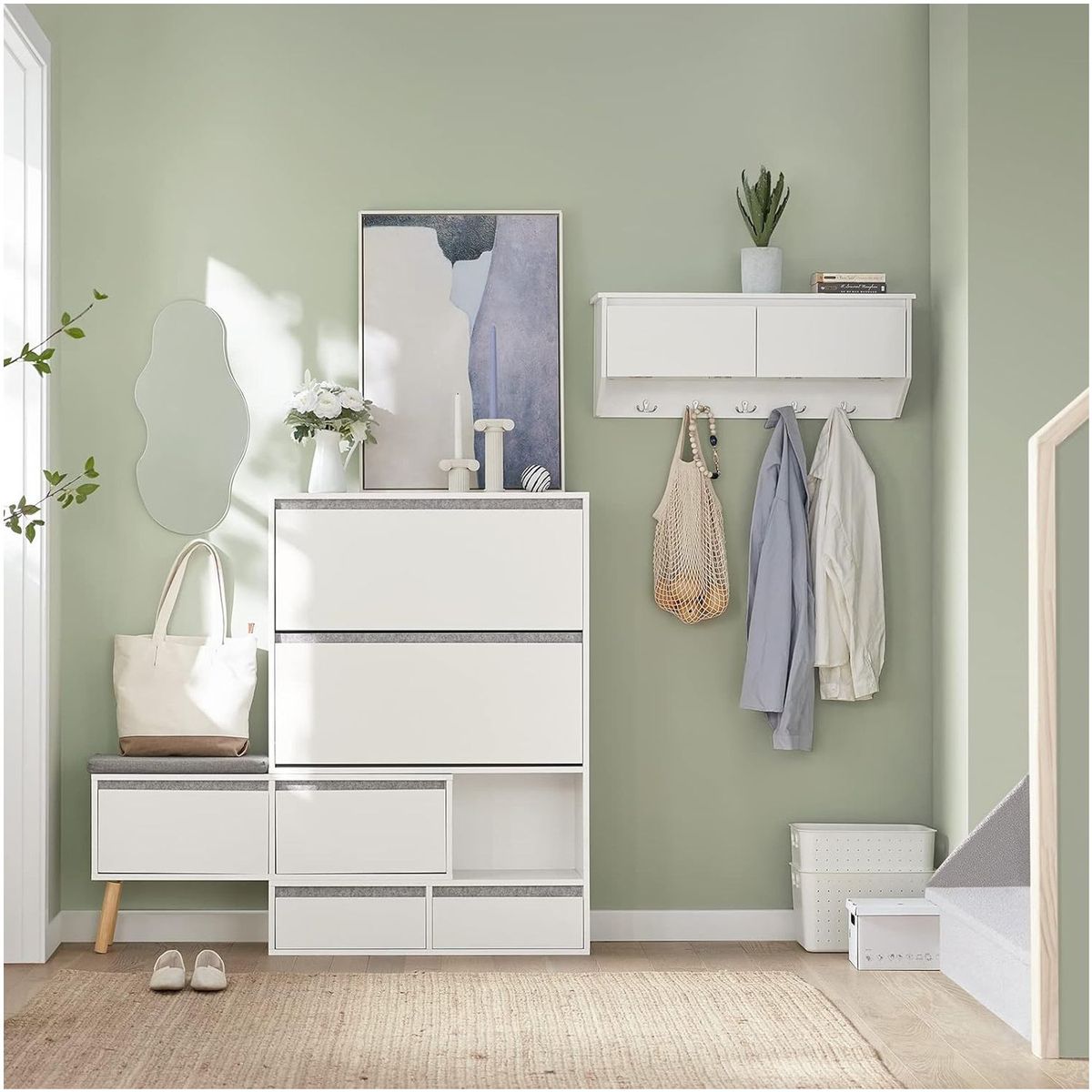 VENTITAS HOME - Zapatera Vintage Jane Ventitas Home Blanco