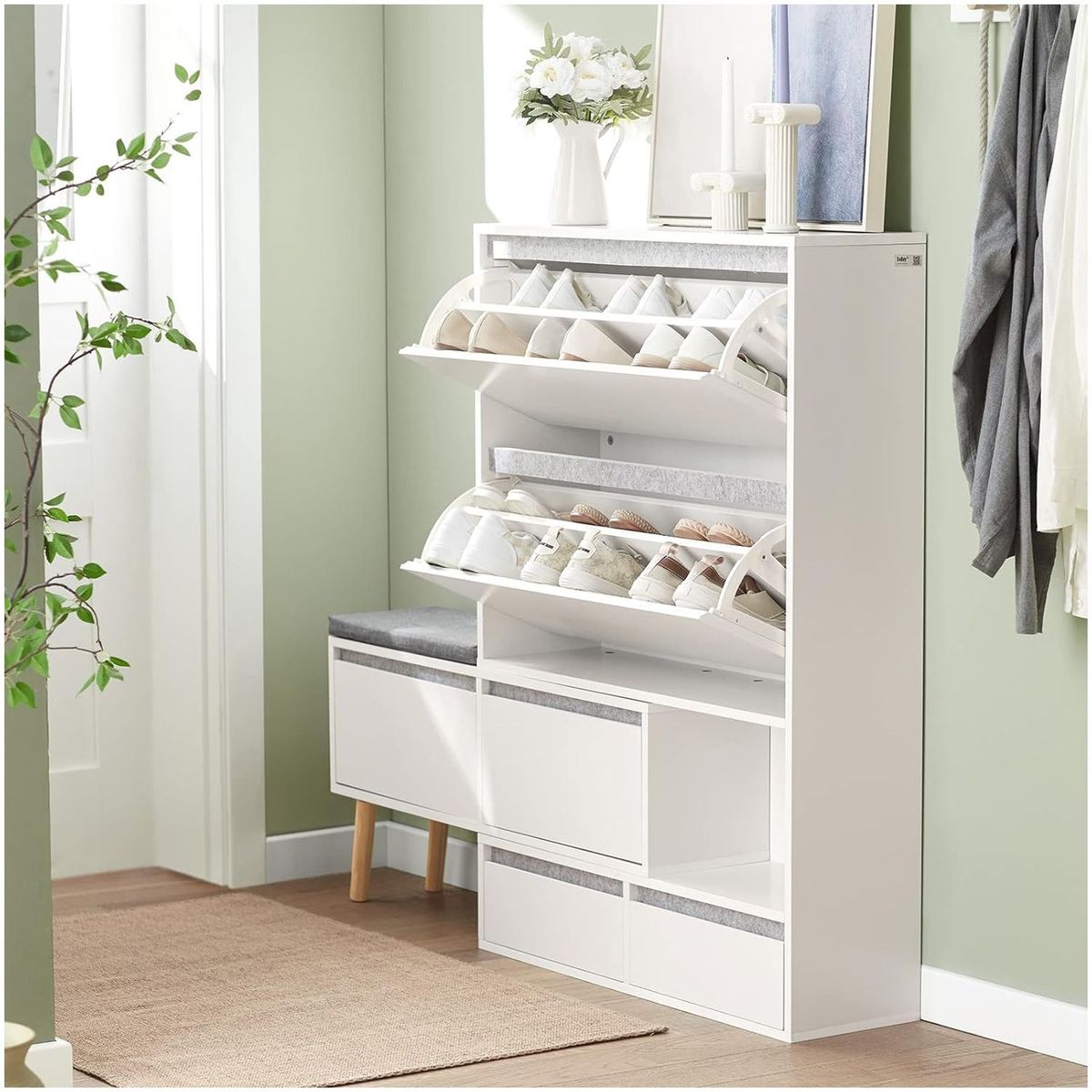 VENTITAS HOME - Zapatera Vintage Jane Ventitas Home Blanco