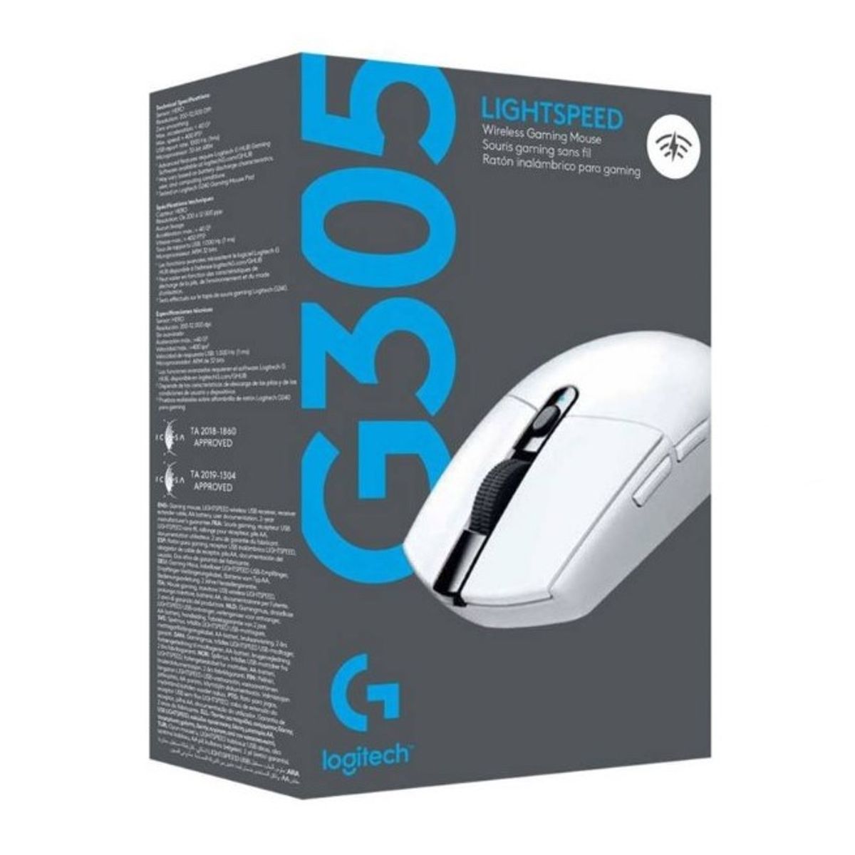LOGITECH - Mouse Logitech G305 Ligthspeed-Blanco