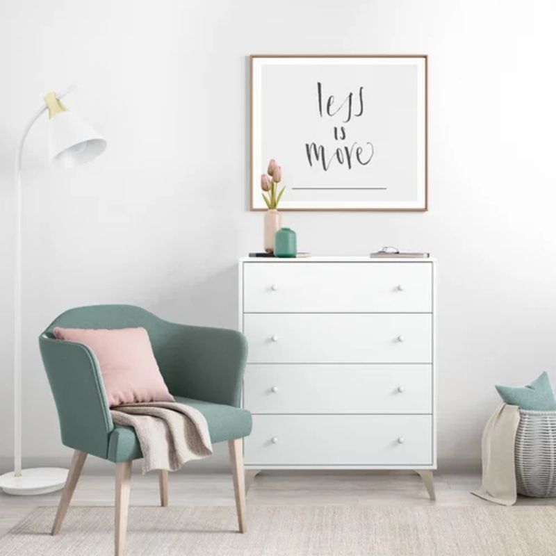 TU MESITA - Cómoda Vintage Bremen Blanco