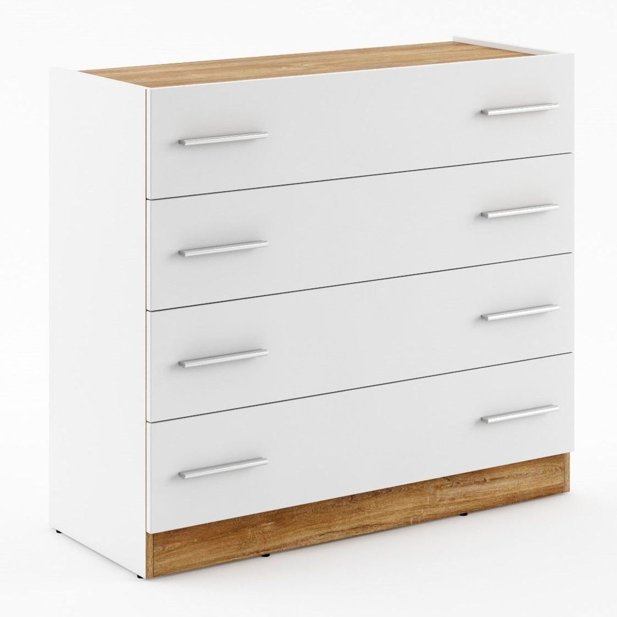 TU MESITA - Cómoda Moderna Isaura 4 cajones TU MESITA