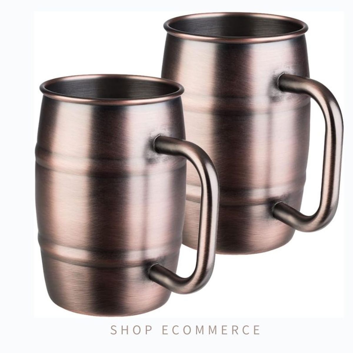 GENERICO - Jarra cervecera en cobre vintage