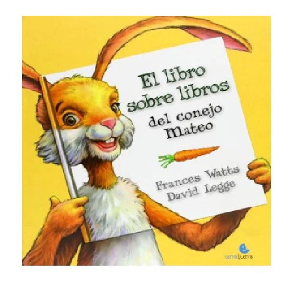 GENERICO - Libro Infantil El Libro sobre libros del Conejo Mateo