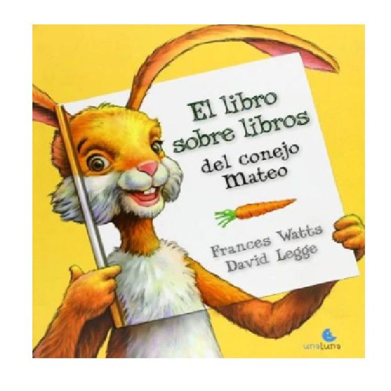 GENERICO - Libro Infantil El Libro sobre libros del Conejo Mateo