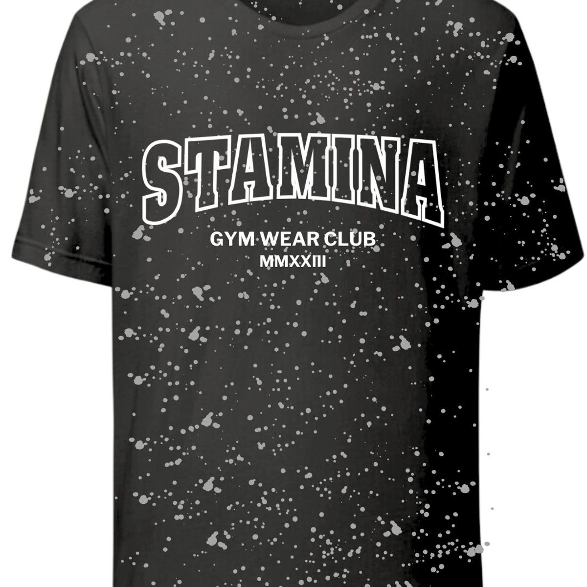 GENERICO - POLO OVERSIZE ACID WASH STAMINA - POLO PARA EL GYM MUJER