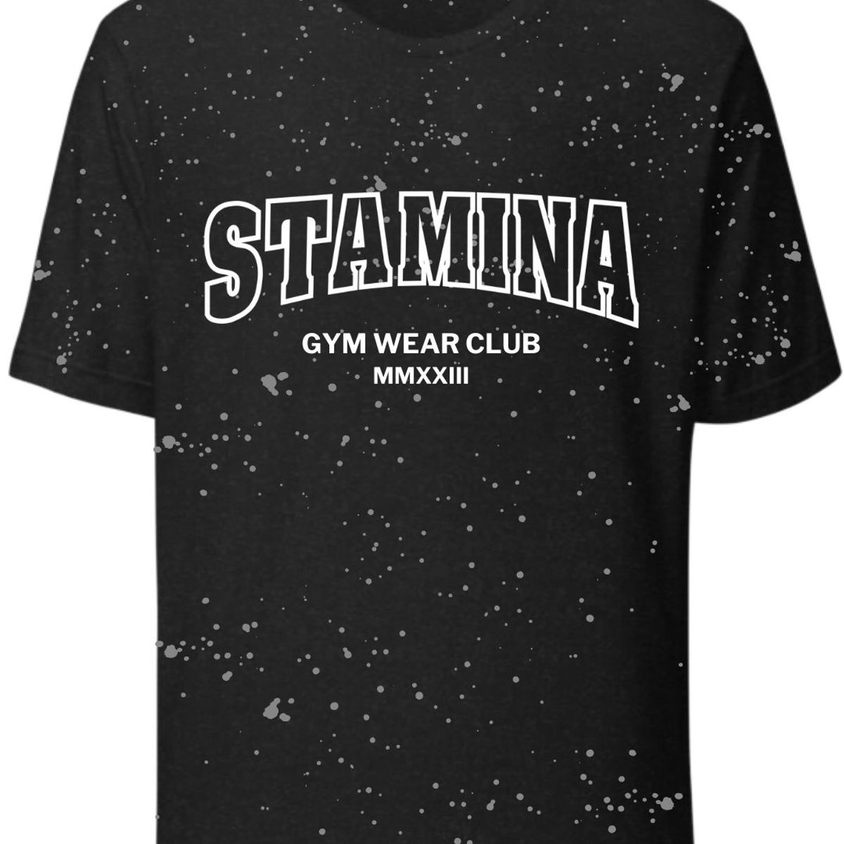 GENERICO - POLO OVERSIZE ACID WASH STAMINA - POLO PARA EL GYM MUJER