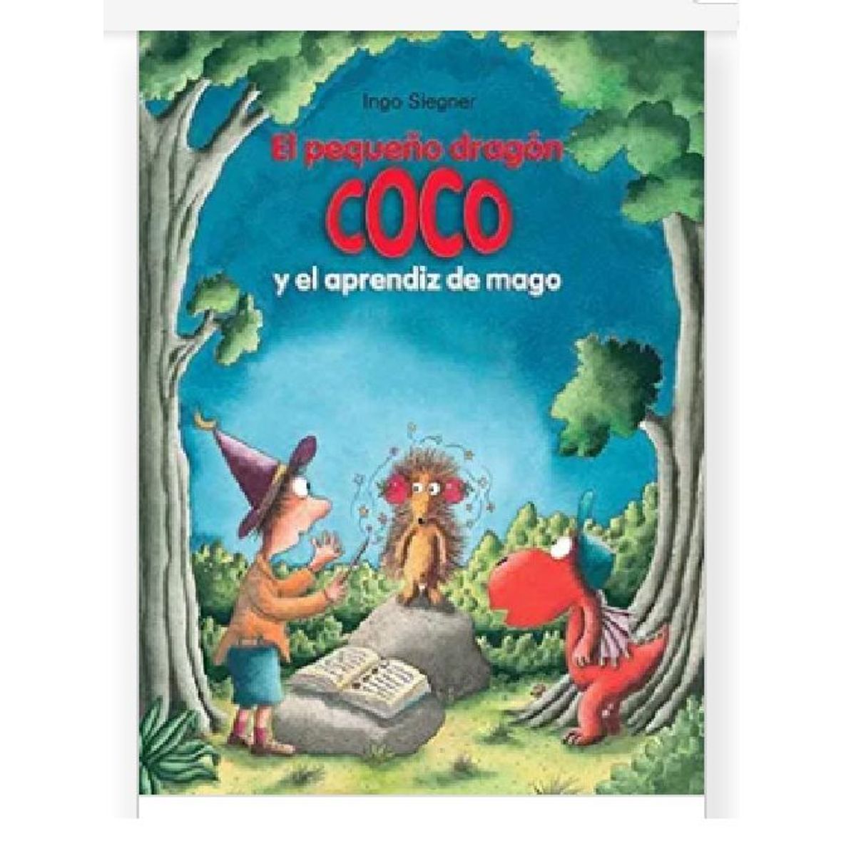 GENERICO - Libro Infantil El Pequeño Dragon Coco y el Aprendiz de Mago