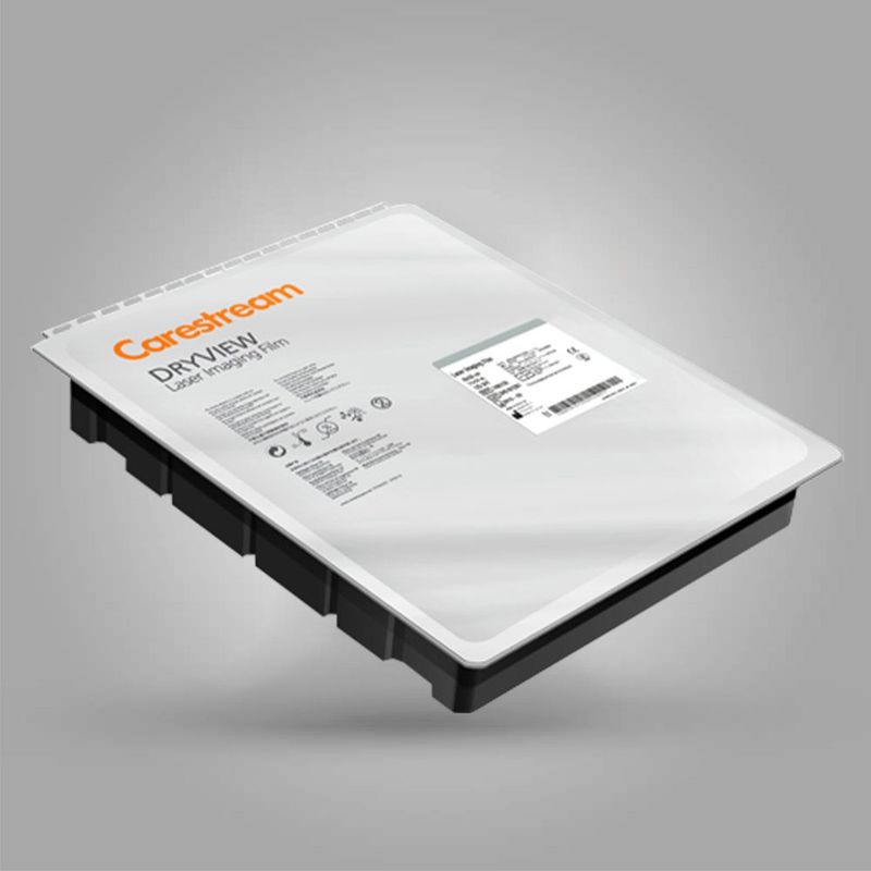 GENERICO - Película para Impresión Láser al Seco CARESTREAM Tipo DVE DryView de 08” x 10” X 125 unid