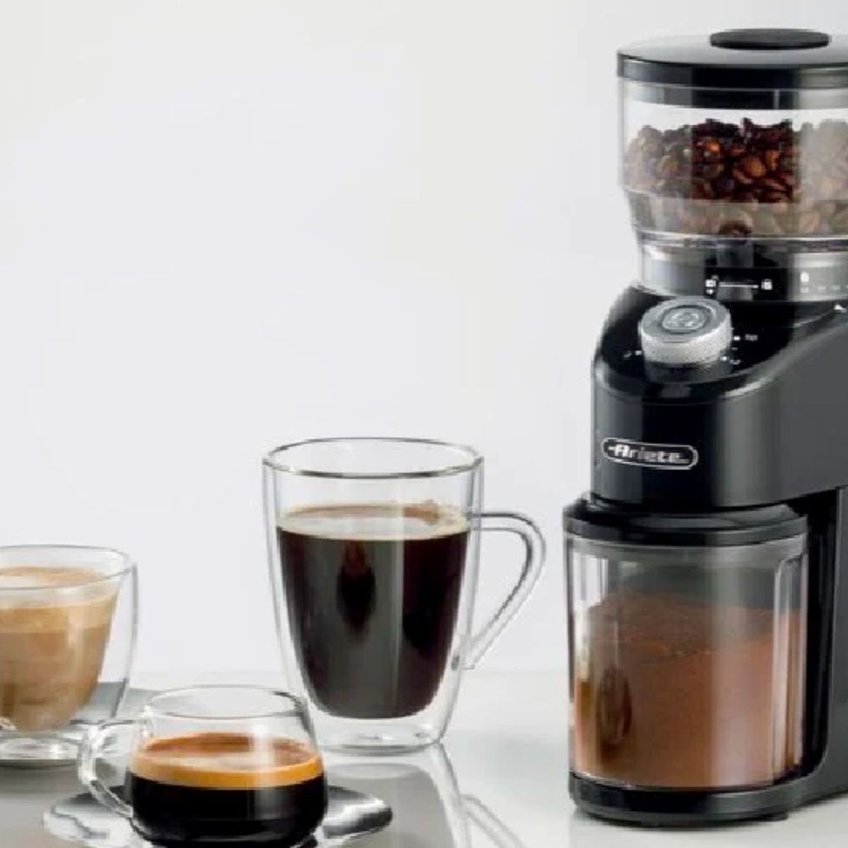 ARIETE - Molinillo Ariete Coffee negro