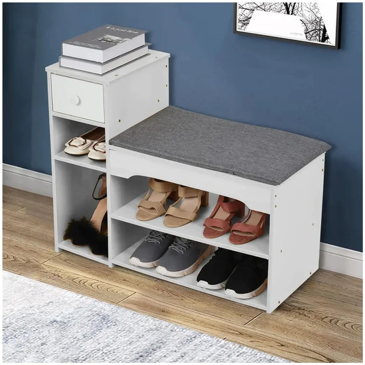 VENTITAS HOME - Zapatera Gean Ventitas Home Blanco