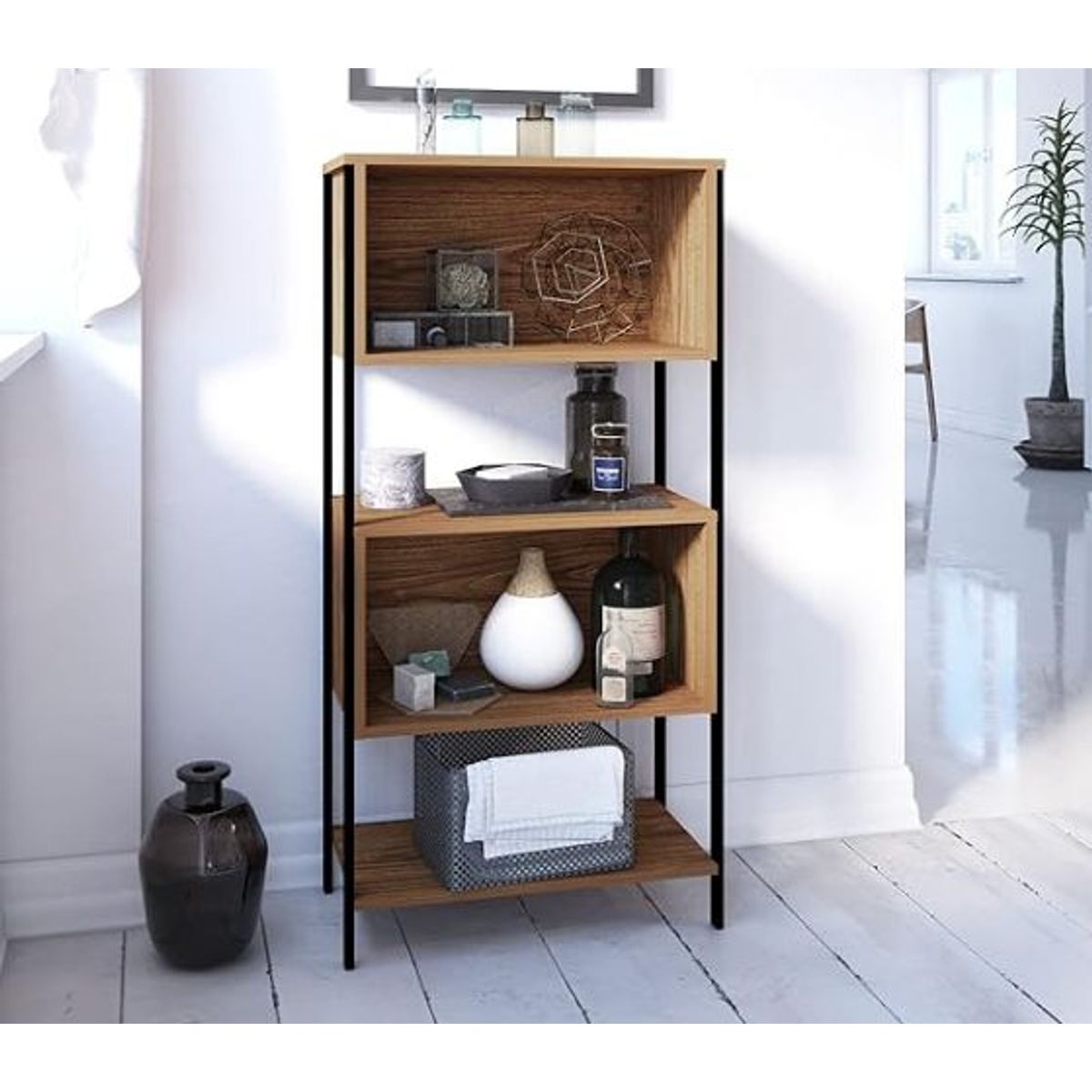 NACION MUEBLES - Estante Organizador Multiusos Moderno Playcon