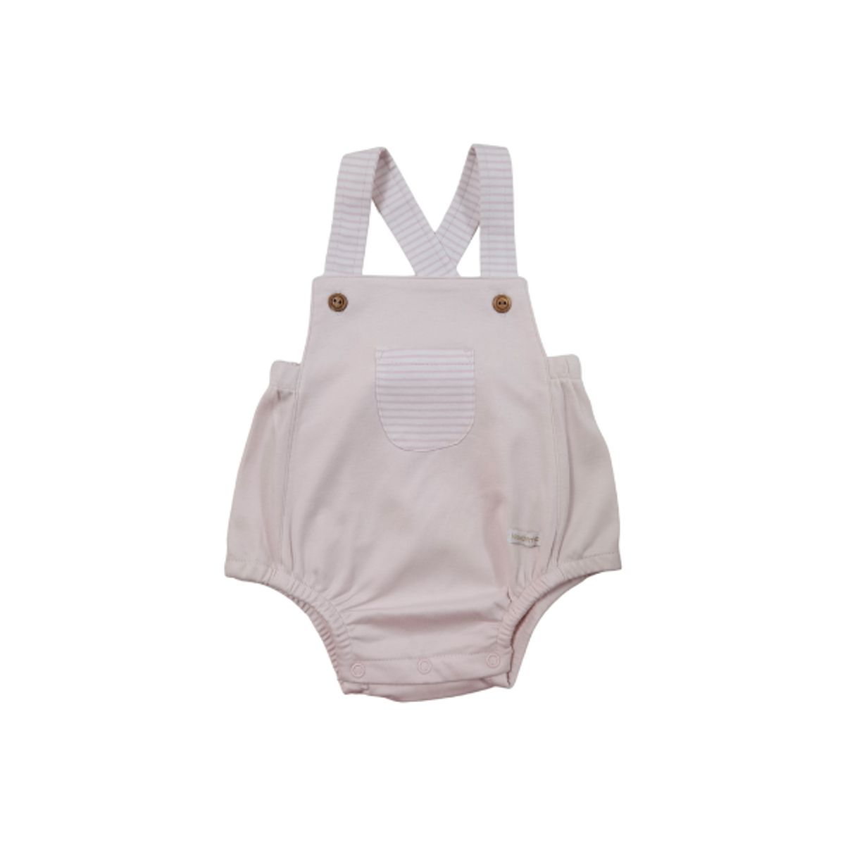 WAWA PIMA - OVEROL BOMBACHO ROSADO PARA BEBÉ 100%  ALGODÓN PIMA