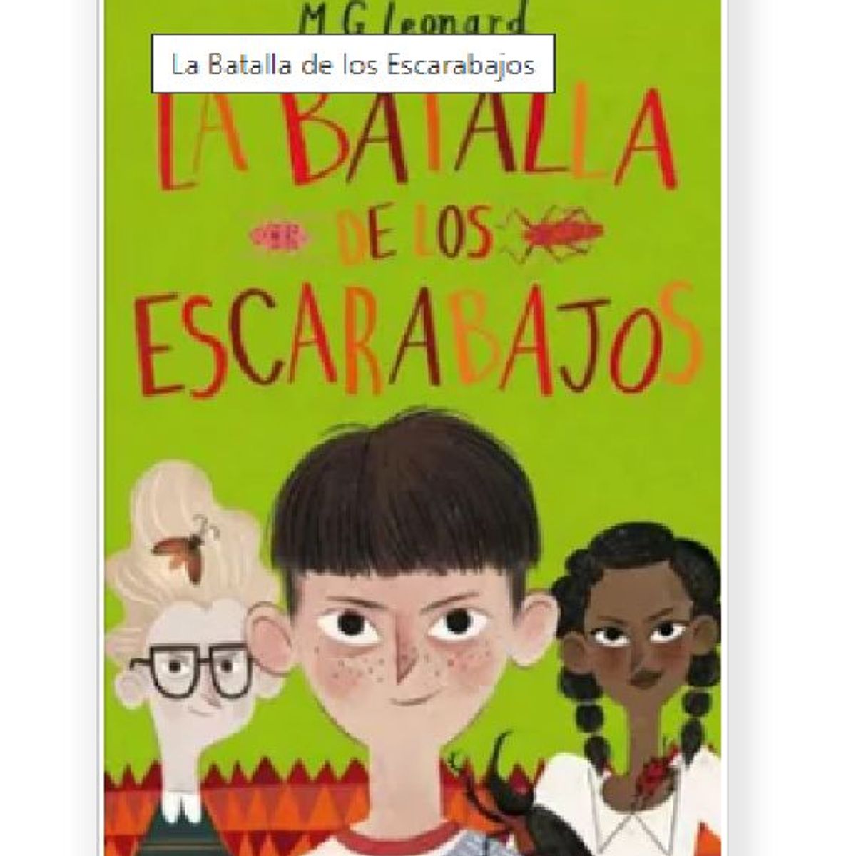 GENERICO - Libro Infantil La Batalla de los Escarabajos