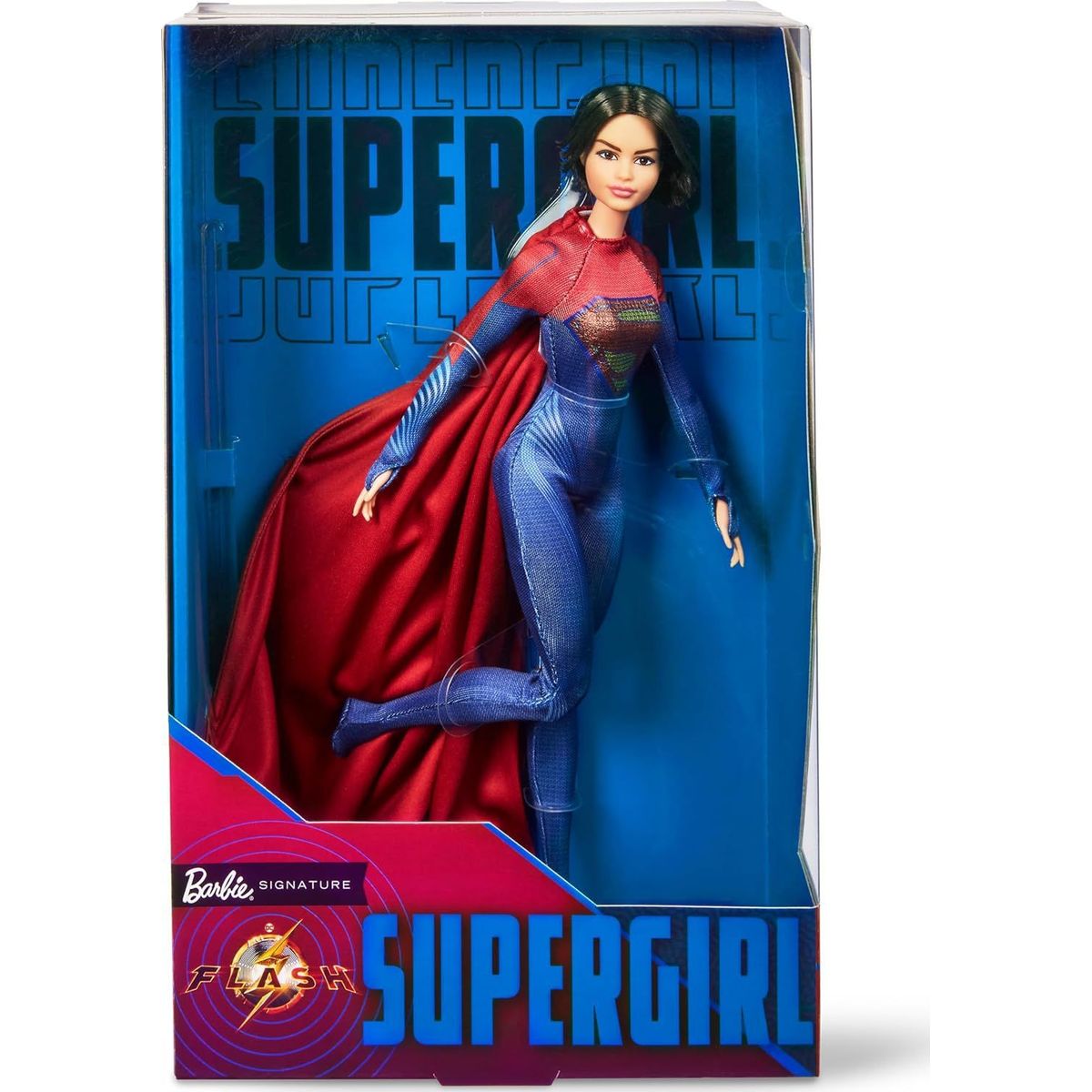 BARBIE - Barbie Muñeca Supergirl coleccionable de la película Flash