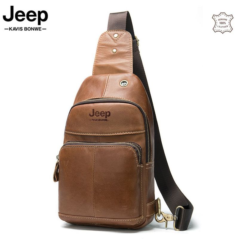 JEEP - Pechera JEEP Kavis De Cuero Vacuno 8575