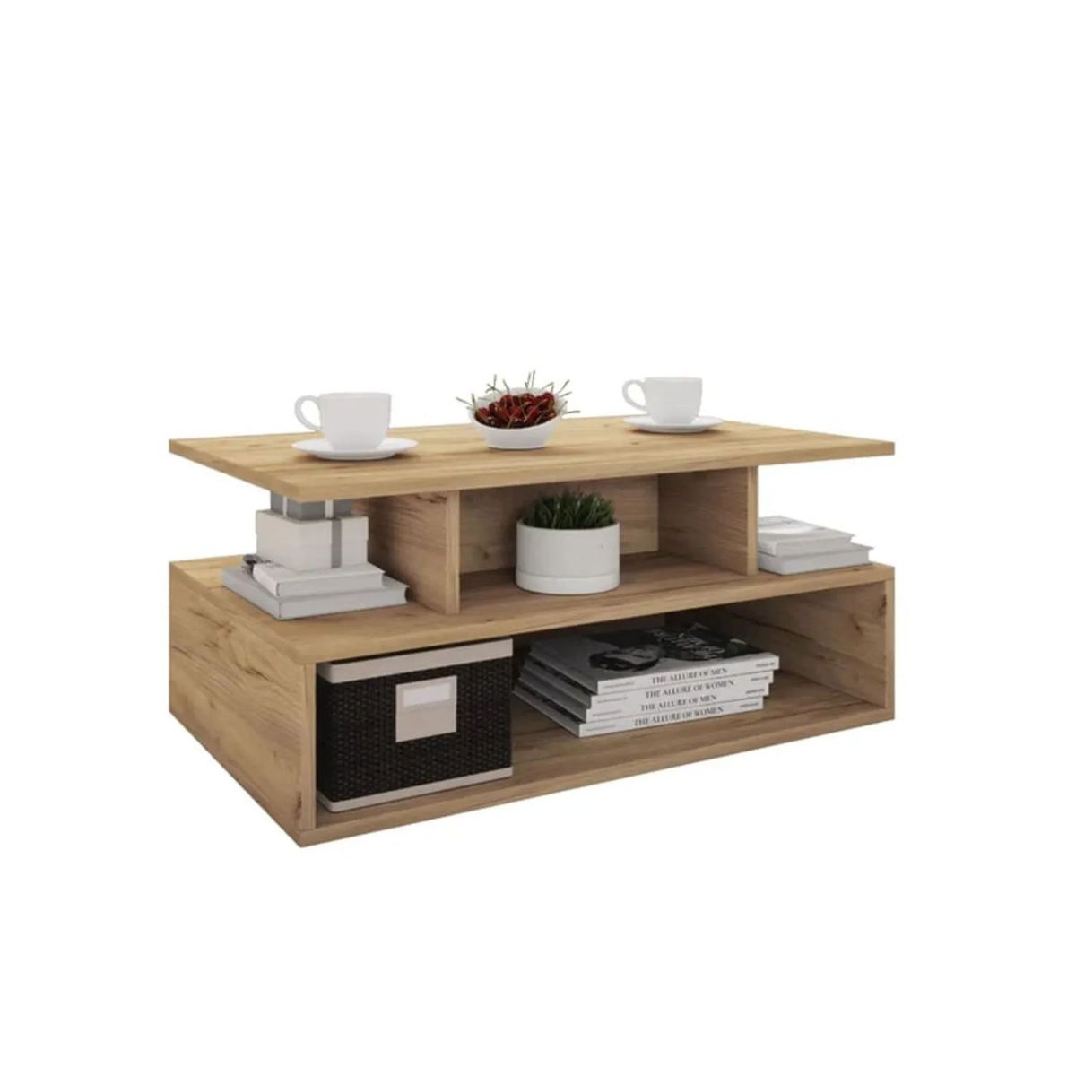 TU MESITA - Mesa de Centro Moderna Wakrah TU MESITA