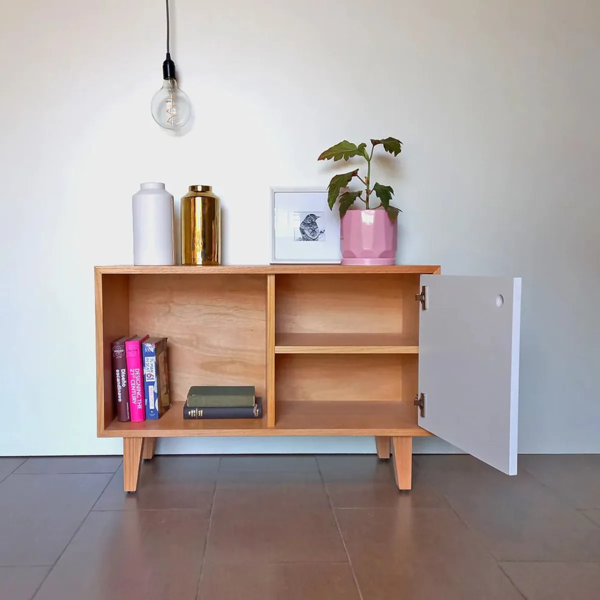 TU MESITA - Mueble Vintage Multiuso Vanilla Color Haya TU MESITA
