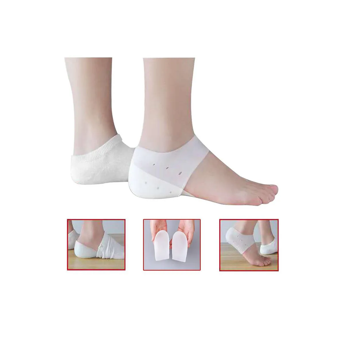 OEM - Plantilla Gel Elevate Shoes Invisible Crece 3cm