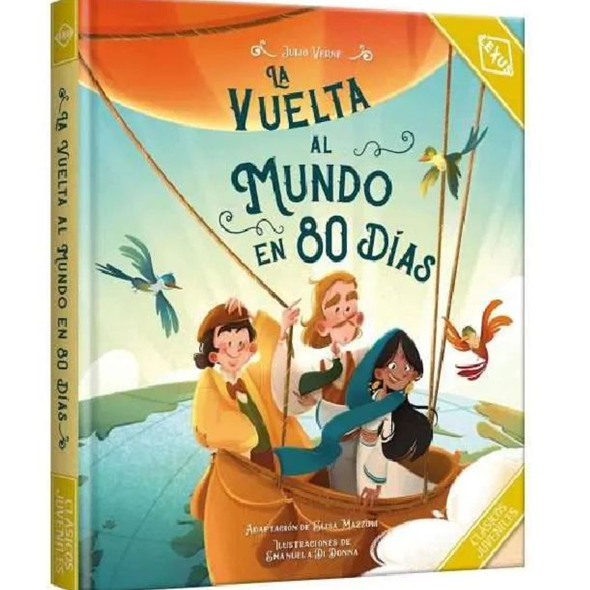 GENERICO - Libro Infantil La Vuelta al Mundo en 80 días