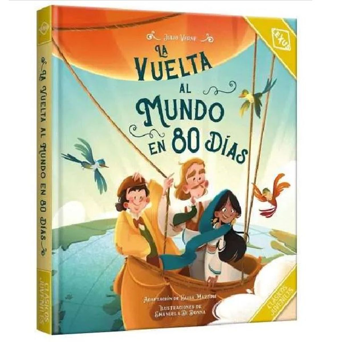 GENERICO - Libro Infantil La Vuelta al Mundo en 80 días