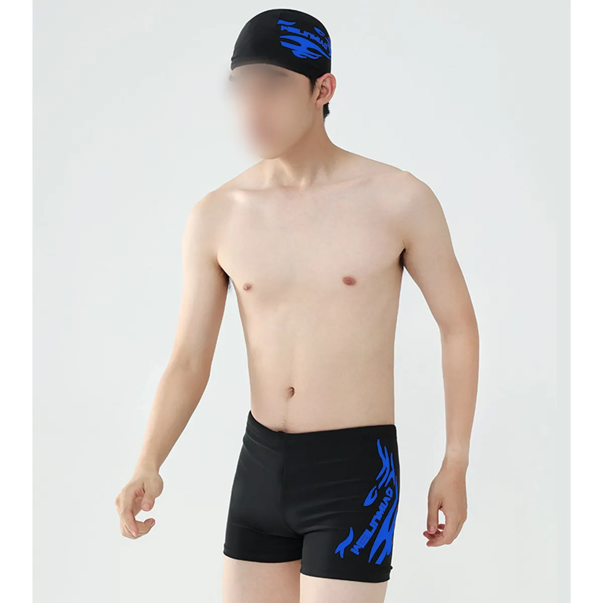 ZIMRAHYG - Ropa de baño trunks para hombre y traje de sombrero de baño