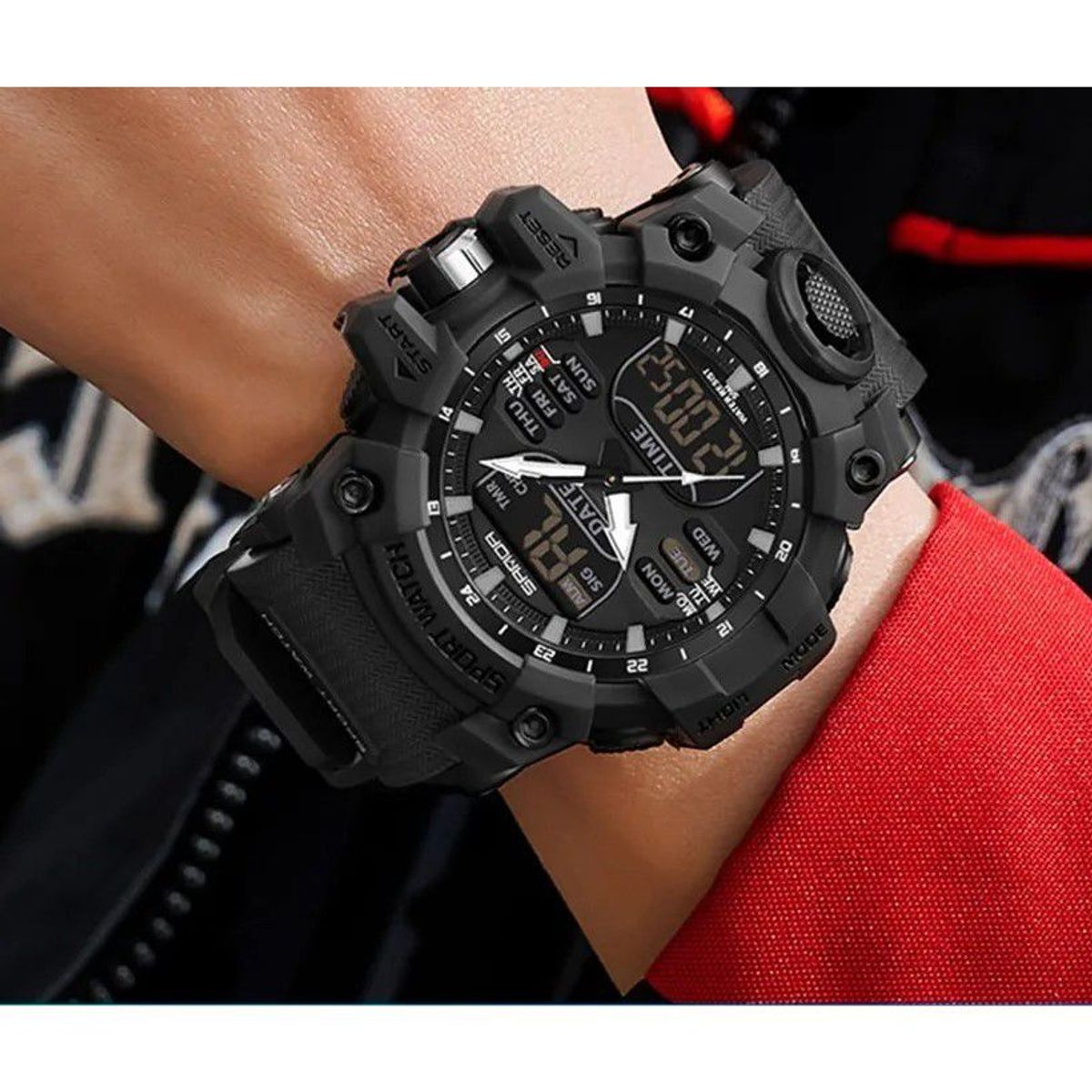 SANDA - Reloj Hombre SANDA 6126 Análogo-Digital