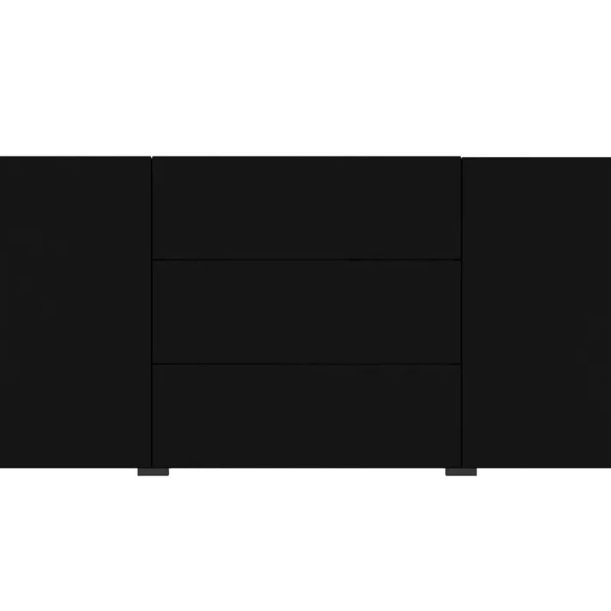 TU MESITA - Cómoda multiusos Ademir color Negro TU MESITA