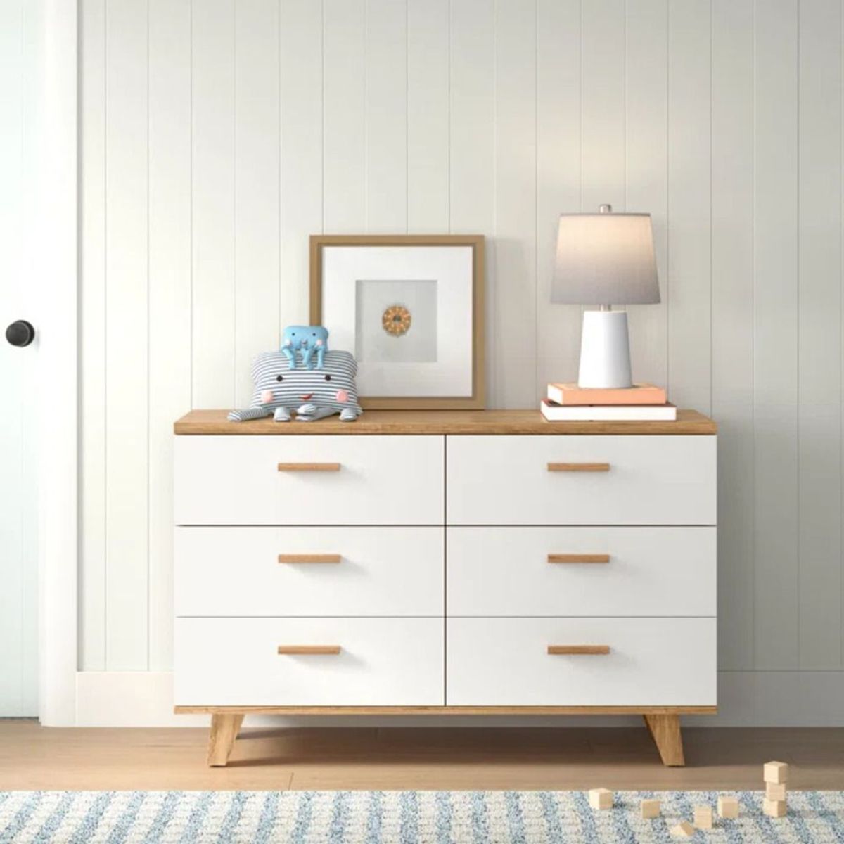 TU MESITA - Cómoda Clásica Sandy 6 cajones TU MESITA