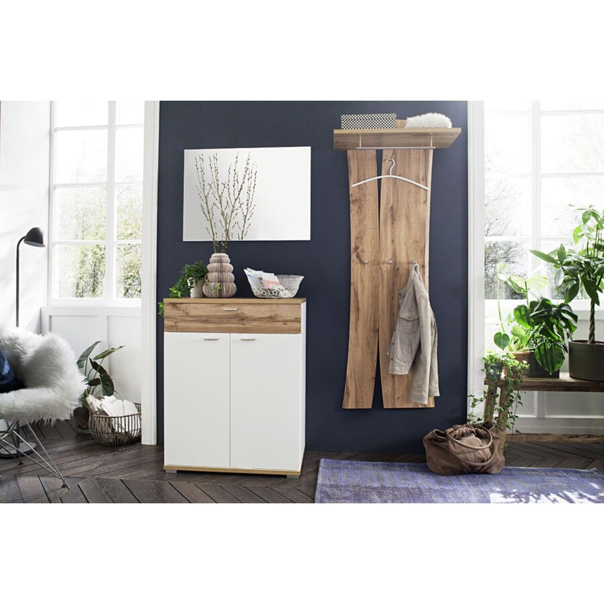 TU MESITA - Cómoda Moderna Angie 2 puertas 1 cajón TU MESITA