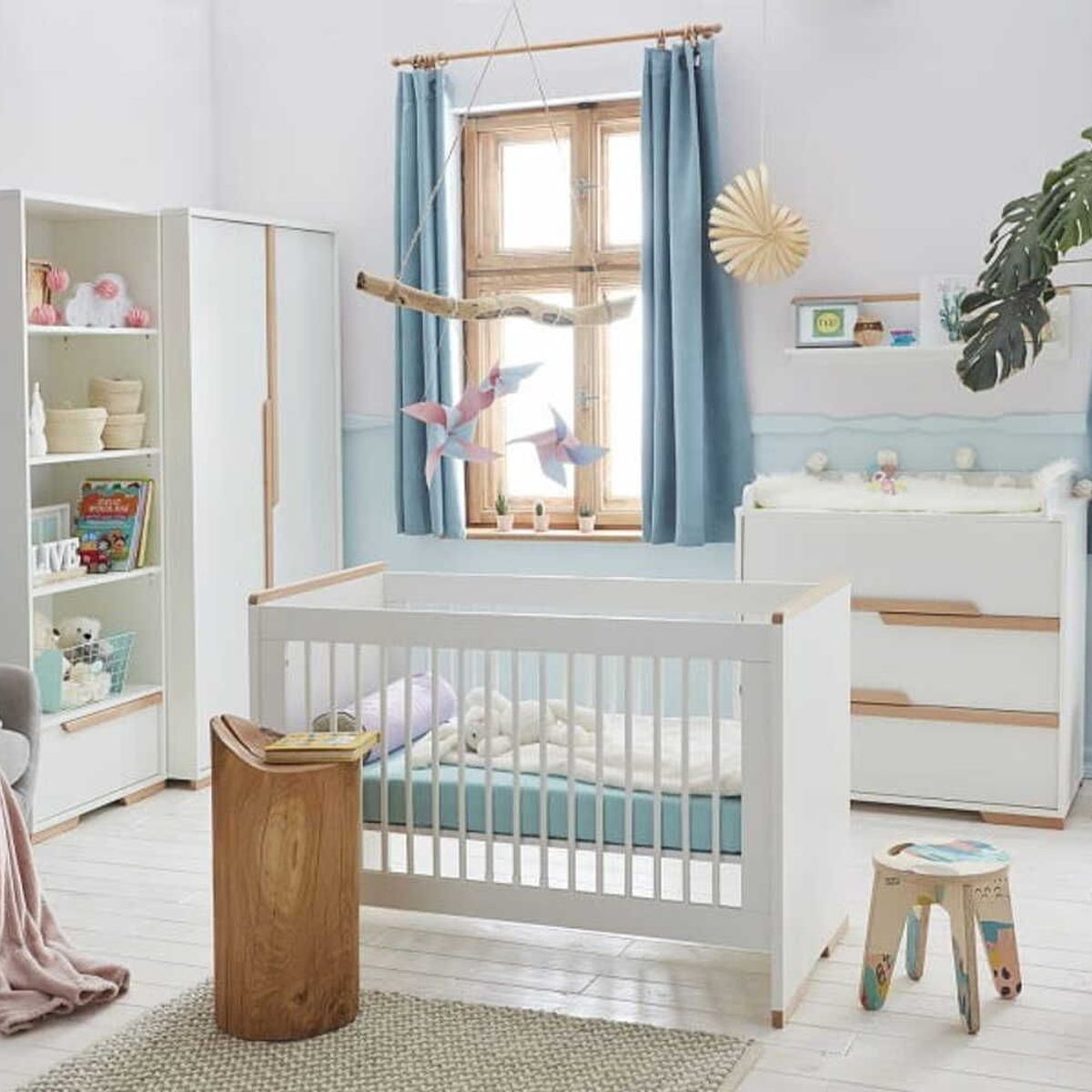 TU MESITA - Cómoda para Bebe Ryo 3 cajones color Blanco TU MESITA