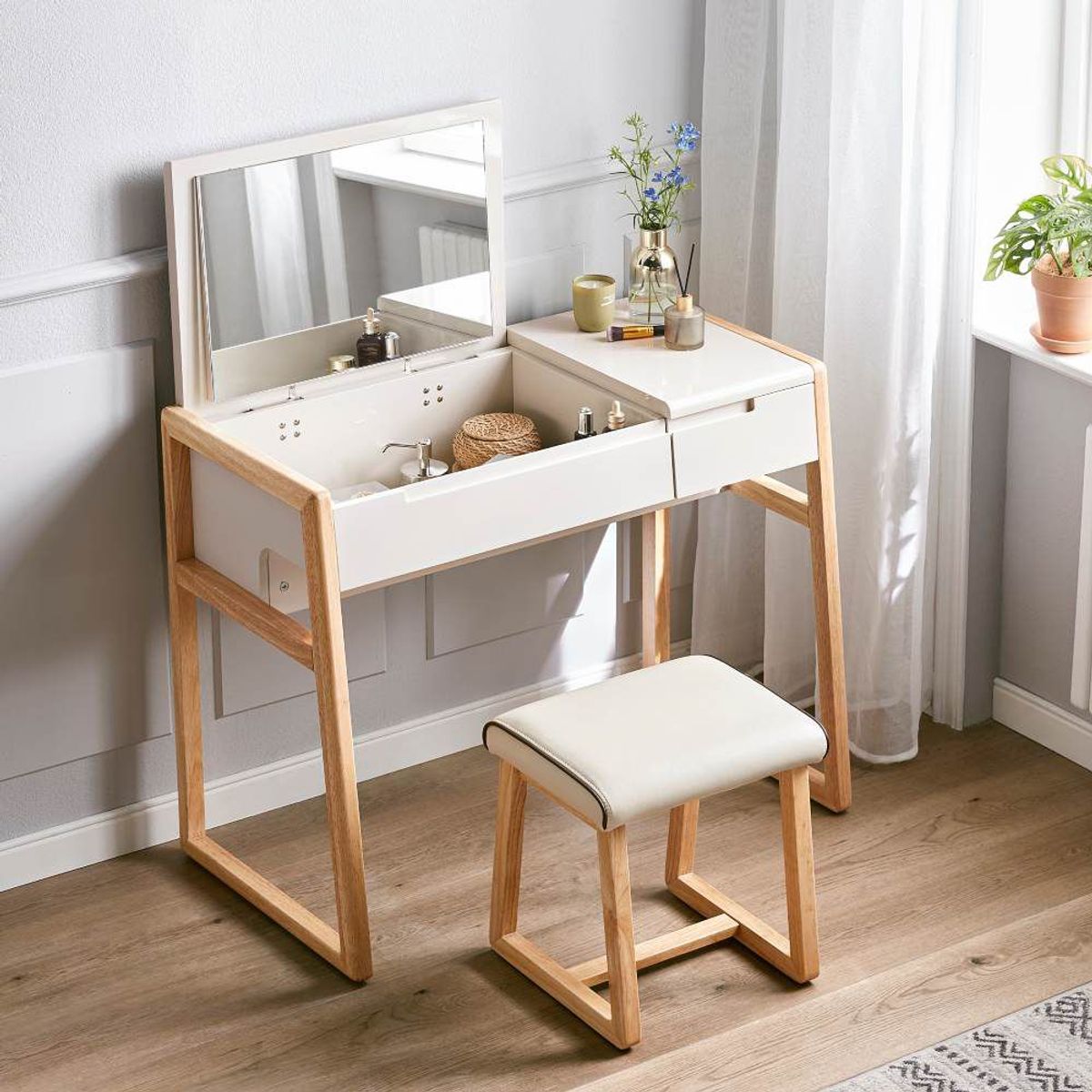 TU MESITA - Tocador Patit Blanco 114cm