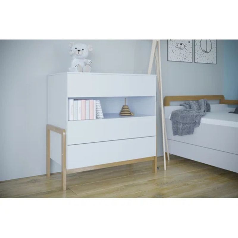 TU MESITA - Cómoda Infantil Vintage Amelia Blanca
