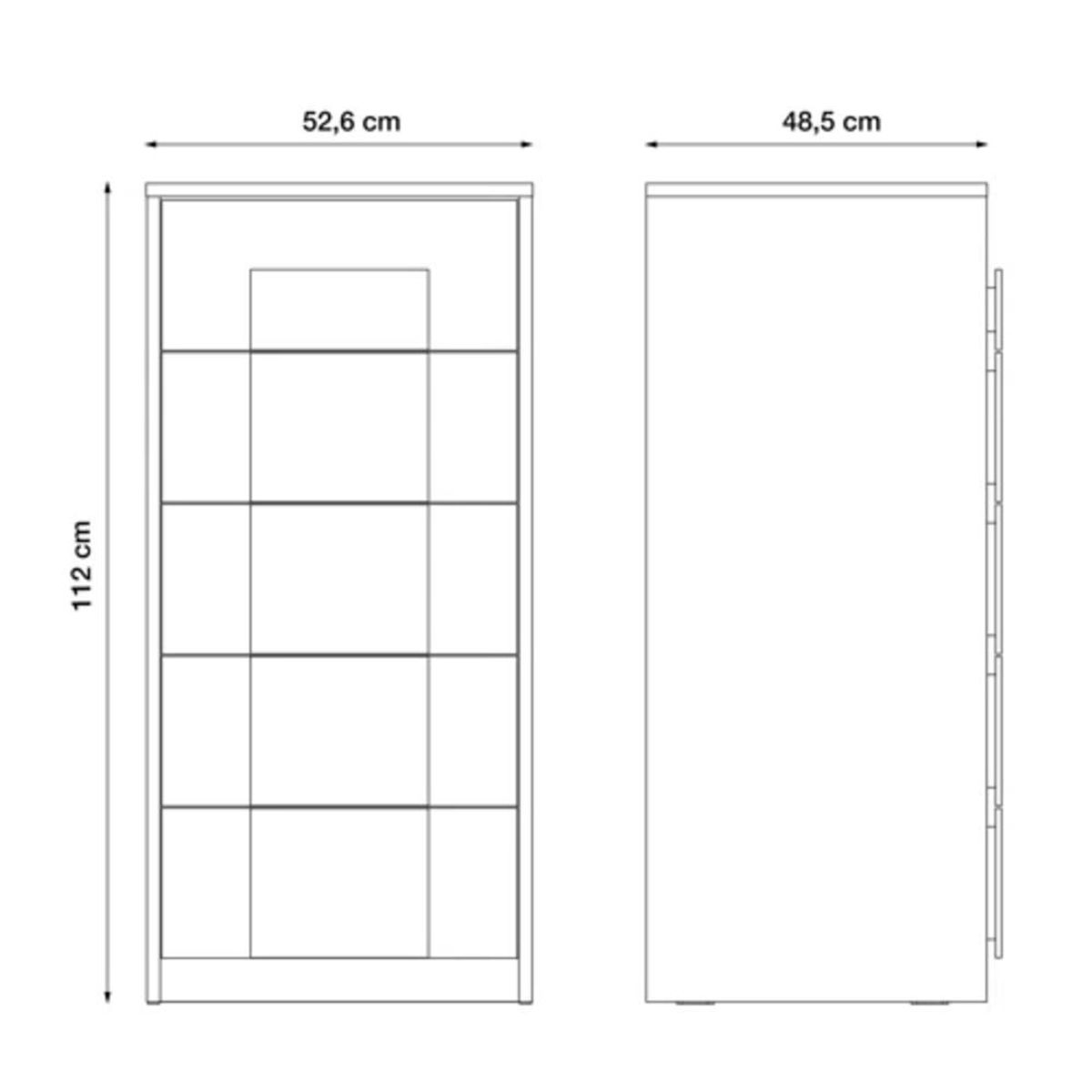 TU MESITA - Cómoda Contemporánea Pereda 5 Cajones