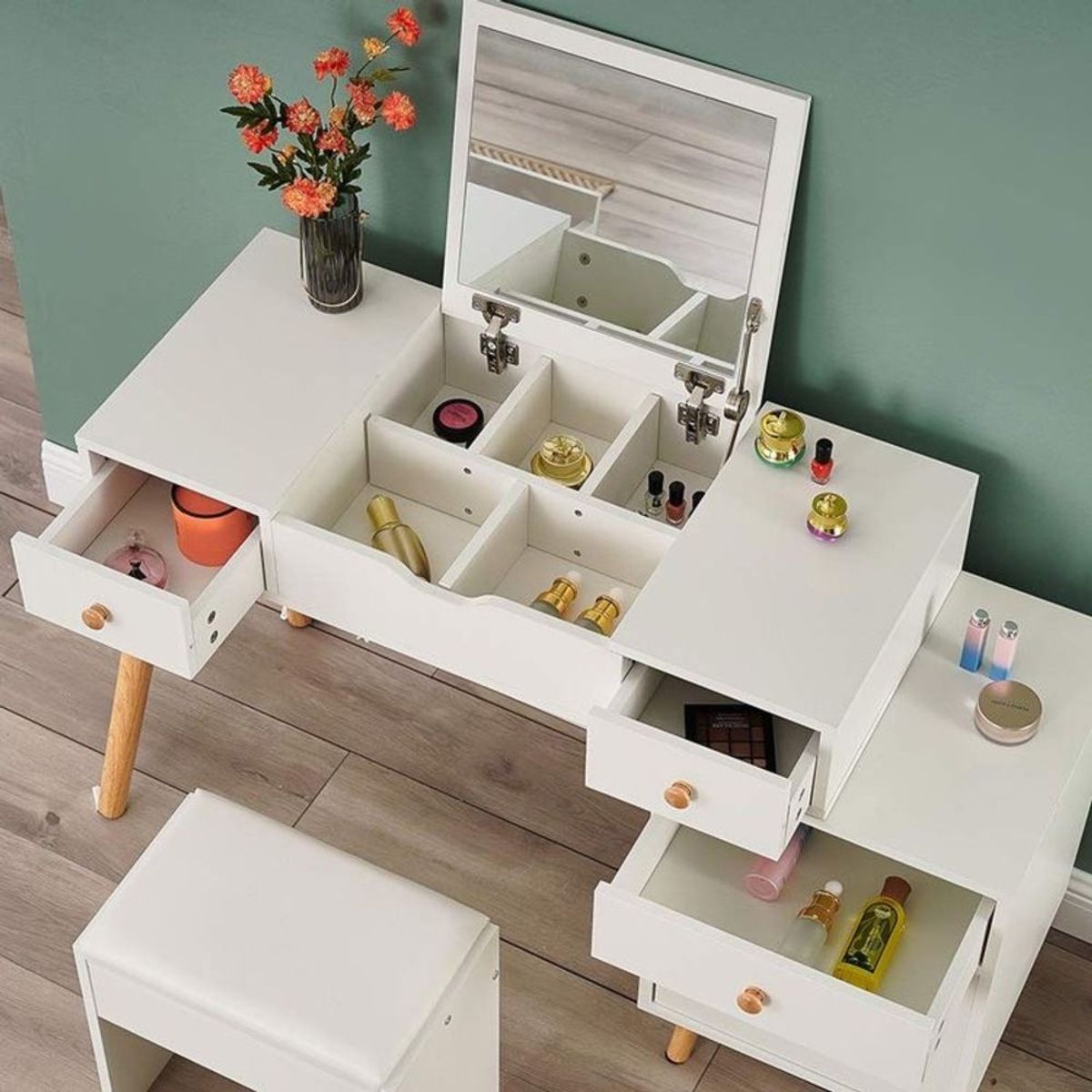 TU MESITA - Tocador Vintage Moderno Angie 90cm